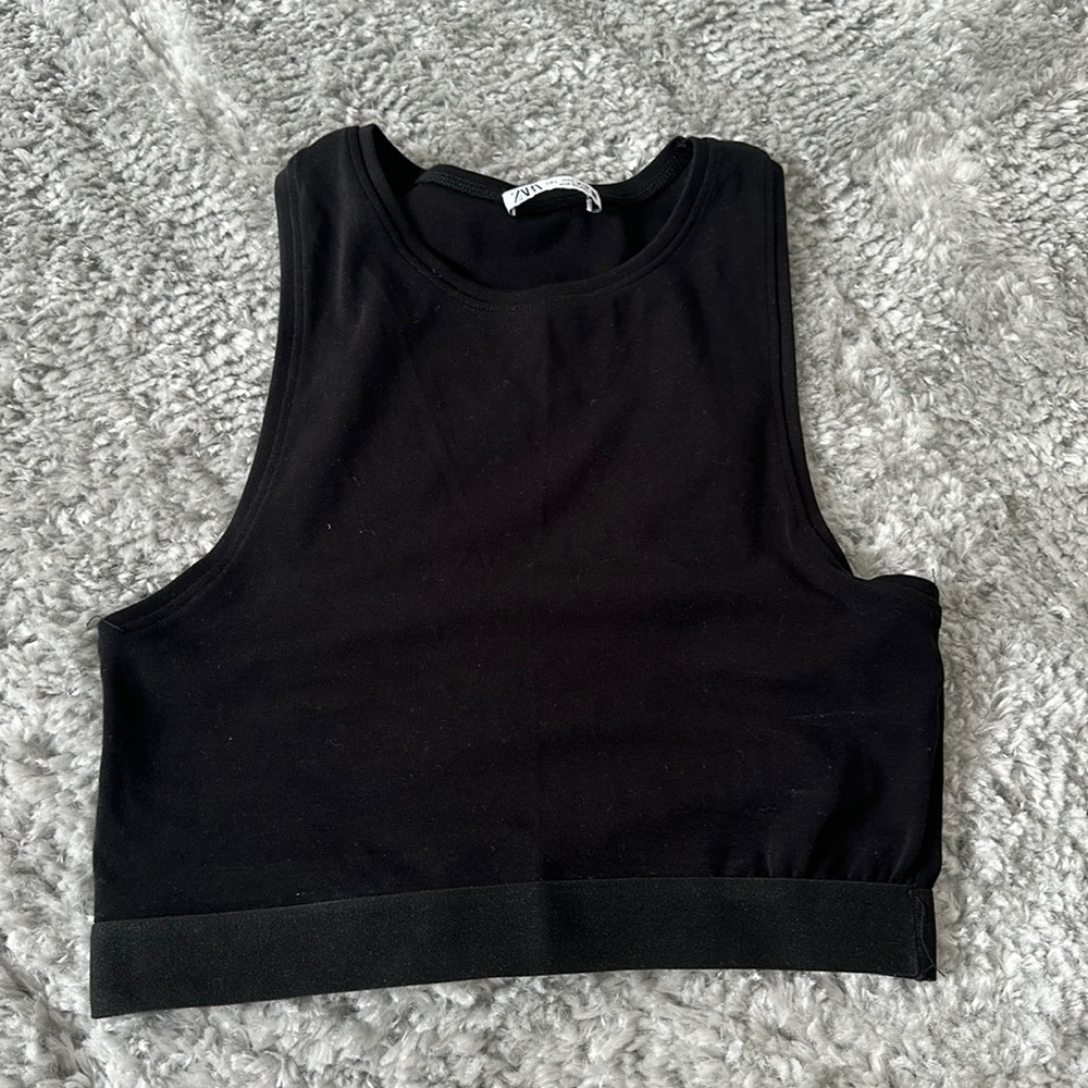 Black Zara Tank Top